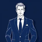 navy-blue suit image